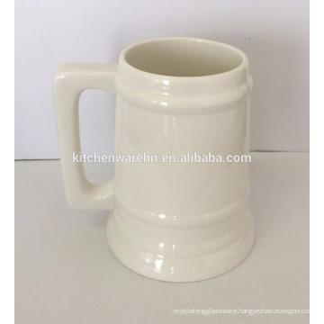 Hot Sale big ceramic beer mug/ceramic beer stein